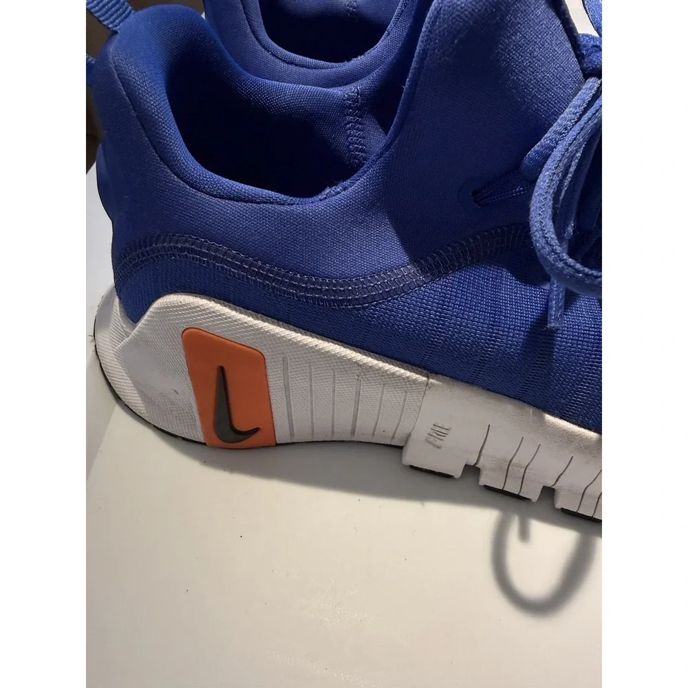 Nike Free Metcon Sneakers Mens Blue Orange Training Shoes AQ1896-400